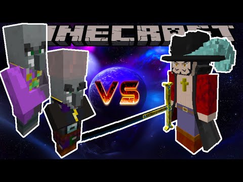 MINECRAFT MOB BATTLE - SPIRITCALLER AND MAGISPELLER VS MIHAWK