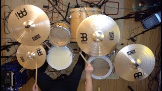 Video thumbnail for Meinl MCS Cymbal Box Set 14" Medium Hi Hat, 16" & 18" Crashes & 20" Ride. Chris Adler Lamb of God by SIC MIC