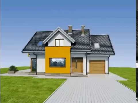 Dom w ananasach (N) - Projekt domu ARCHON+