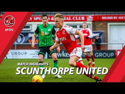 Fleetwood Town 2-3 Scunthorpe United | Highlights