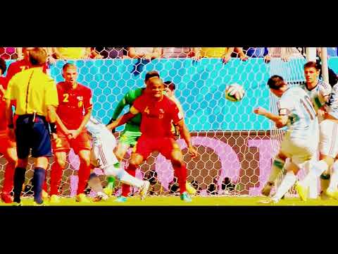 Lionel messi vs belgium world cub 2014