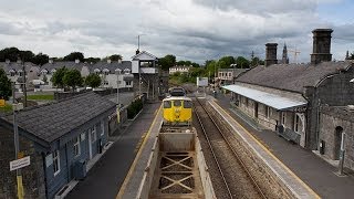 preview picture of video '080 on Waterford-Ballina DFDS liner departing Roscommon 23-May-2014'