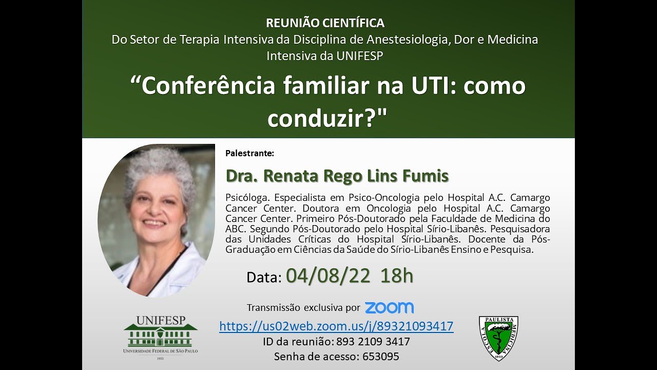 Conferência familiar na UTI: como conduzir?