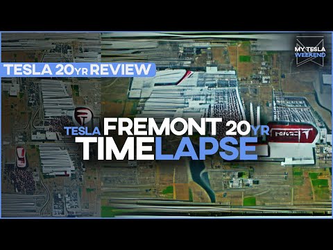 Tesla Fremont 20 year timelapse