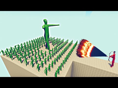 100X ZOMBIES + GIANT vs EVERY GOD - Totally Accurate Battle Simulator TABS