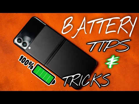 How To IMPROVE Galaxy Z Flip 3 Battery Life | TIPS & TRICKS
