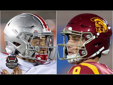 為什麼南加州大學沒有得到和俄亥俄州立大學一樣的尊重？| 大學橄欖球季後賽前25名 (Why isn't USC getting nearly the same respect as Ohio State? | College Football Playoff Top 25)