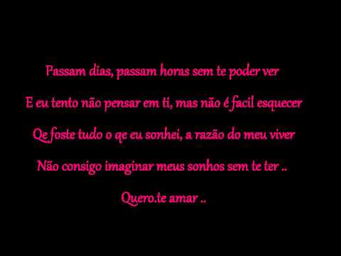 SoulPlay ft. Denis Graça - Quero.te amar c/ letra