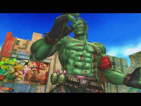 STREET FIGHTER X TEKKEN| BATTLE SIM| BRIAN FURY AND RAVEN VS EVIL RYU AND ONI  #streetfighterxtekken