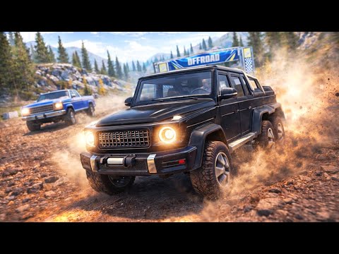 EXTREME OFFROAD 4x4 DRIVING 😱 Realistic Mountain Gameplay | Off Road 4x4 Driving Simulator