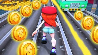 Barbie Games For Girls Bus Rush 2 Endless Running Video GamePlay