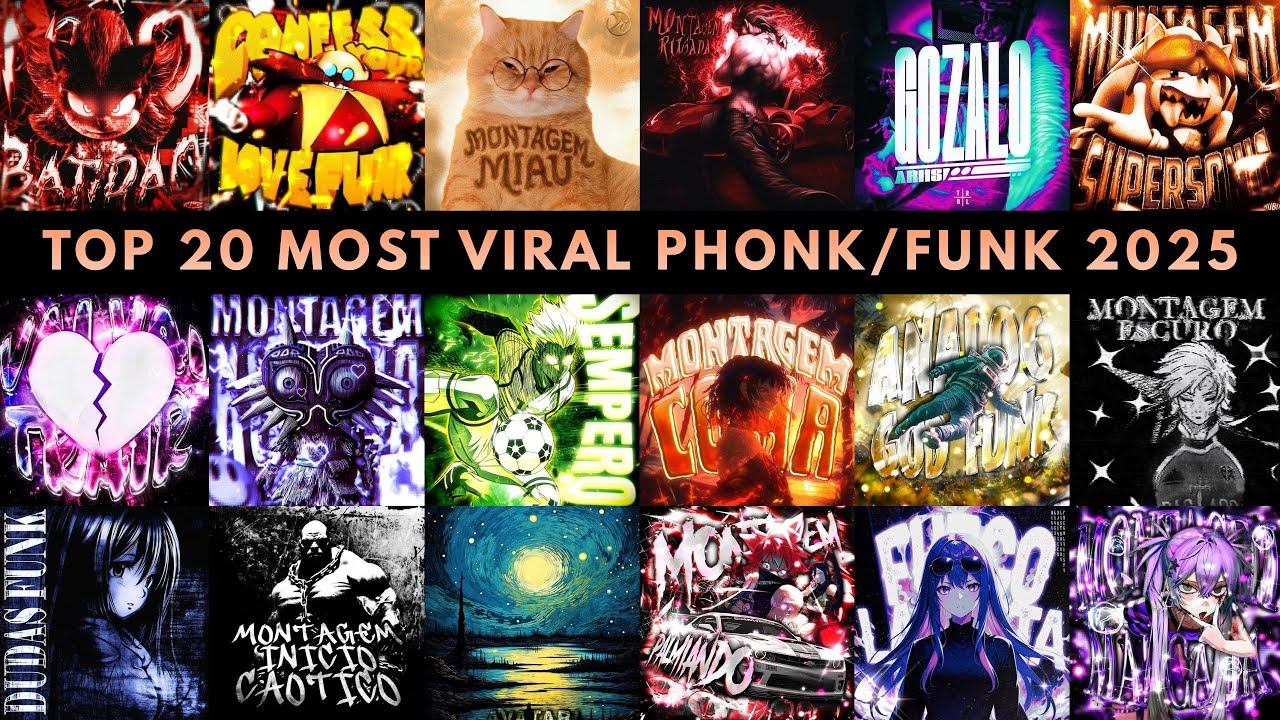 TOP 20 MOST VIRAL PHONK/FUNK 2025 🎵 PLAYLIST