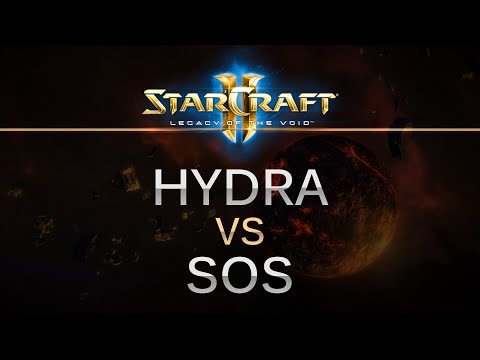 StarCraft 2 -- Legacy of the Void -- Hydra (Z) v SoS (P) on Lerilak Crest