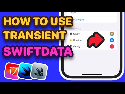 How To Use Transient In SwiftData | SwiftData Tutorial | #13 thumbnail