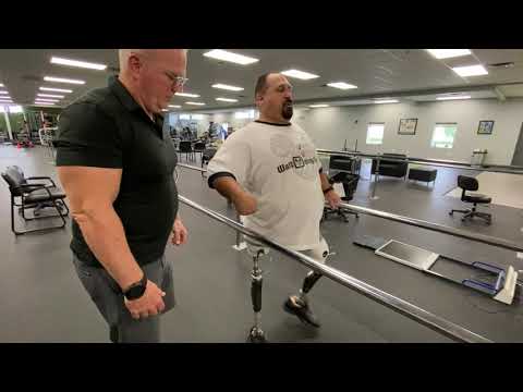 Richie, Bilateral AK Amputee - Walking Again!