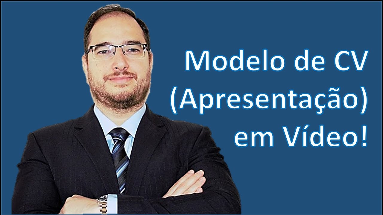 Modelo de CV (Apresentação) em Vídeo!
