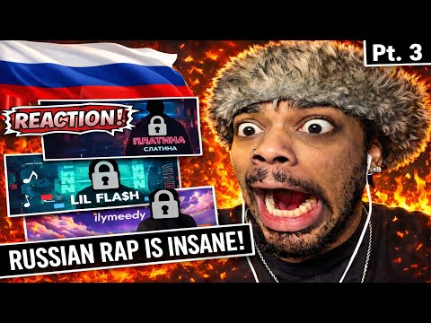 I’M OFFICIALLY ADDICTED! 🇷🇺 Russian Rap Reaction Pt. 3 (Платина, lil fla$h, ilymeedy)