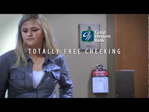 No Hidden Fees - Restroom: Great Western Bank