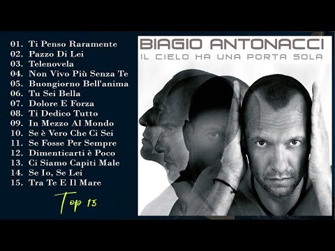 The Best of Biagio Antonacci - Biagio Antonacci Greatest Hits Full Album 2023 #Italia Love Musica