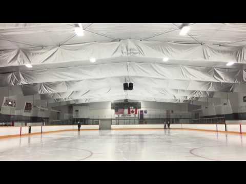 Ice Dance Cha Cha practice