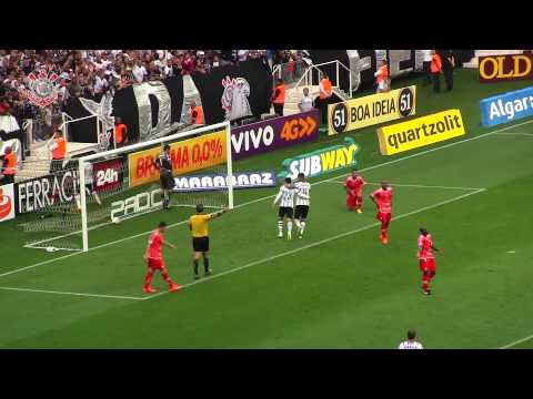 Gol do Corinthians: Guerrero fecha o placar na Arena Corinthians