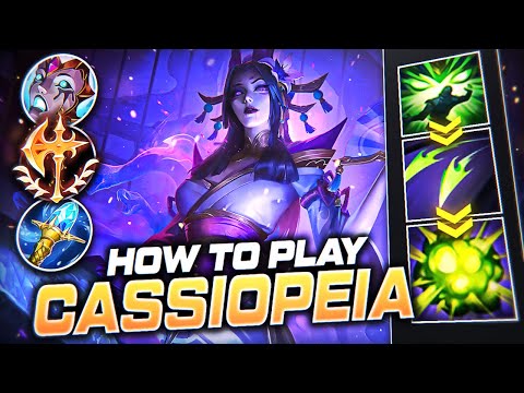 HOW TO PLAY CASSIO & CARRY | S+ Build & Runes | Season 12 Cassiopeia guide | League of Legends