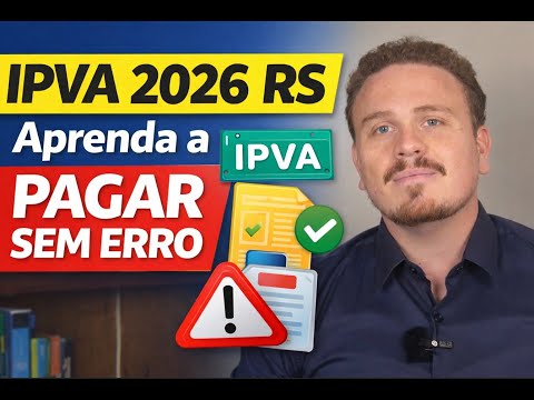 Vídeo: Consulta IPVA 2026 RS: perguntas e respostas