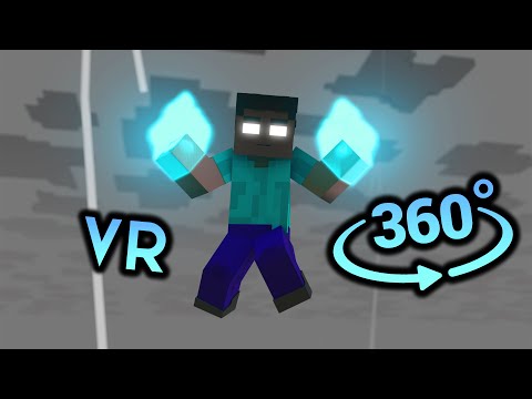 360° Video || HEROBRINE - Minecraft VR