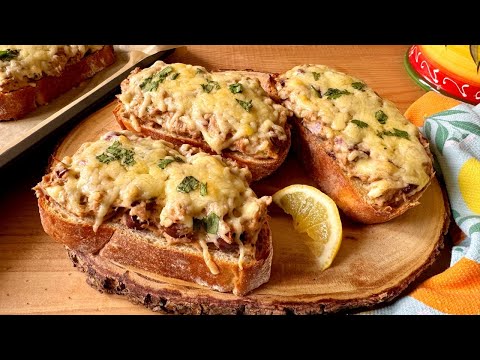 Greek-Style Tuna Melts | Easy Mediterranean Sandwich Recipe