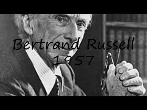 How to pronounce Bertrand Russell 1957 in English?