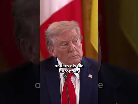 WASHINGTON-GESPRÄCHE: Trump lobt Kanzler Merz – Streit um Waffenstillstand mit Russland! #shorts