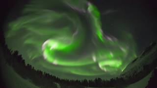 Norway January 4 2019, geomagnetic storm G1 (Kp5): our most beautiful northern lights in 6 years!