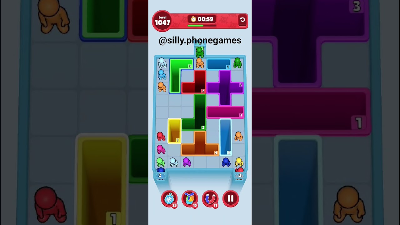 Drop Away Level 1047 Walkthrough Solution