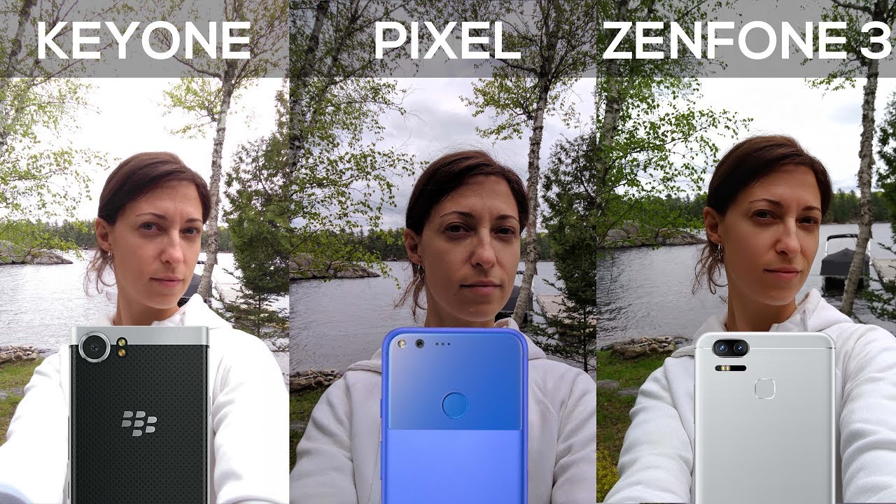 BlackBerry KEYone vs Pixel XL vs Zenfone 3 Zoom - Camera Comparison!