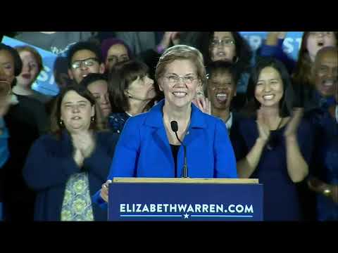 Democratic Sen. Elizabeth Warren defeated two challengers on Tuesday, winning another term in the U.S. Senate. (Nov. 7)