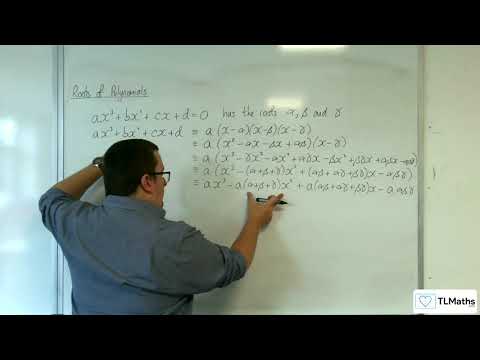 A-Level Further Maths D1-04 Roots of Polynomials: Roots of Cubics