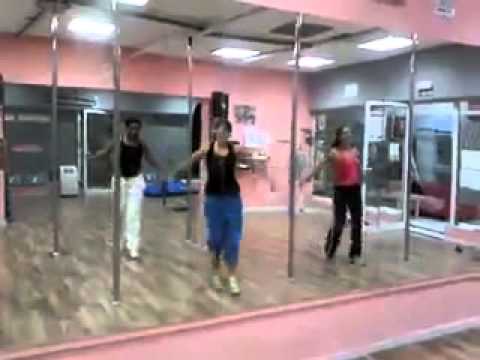 HipHop dance practise at Polercise studio, Tenerife.