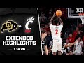 Colorado Vs Cincinnati Extended Highlights 2025 26 Big 12 Men S Basketball