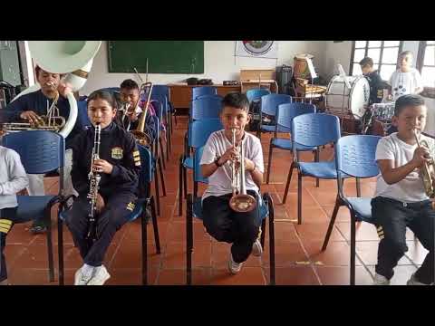 Proceso de iniciación banda sinfónica de une cundinamarca 