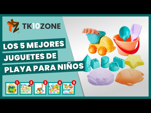 Vídeo relacionado con GUHAOOL Juguetes Playa, 30 Piezas Juguetes de Playa para Niños con Cubo, Moldes de Arena, Rueda de Agua,Camión de Arena, Palas y Bolsa de Malla, Juguetes Arena Juegos de Playa para Bebe 2 3 4 5Años