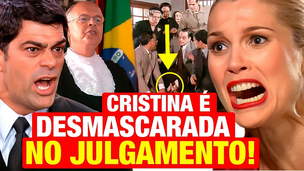 ALMA GÊMEA: Cristina é DESMASCARADA EM JULGAMENTO por TESTEMUNHA SECRETA! Resumo capítulo hoje