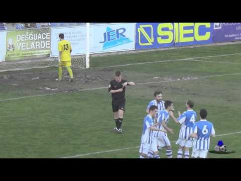 Resumen del R.S.Gimnástica 4 - Atl.Albericia 1. Jornada 22ª de liga.