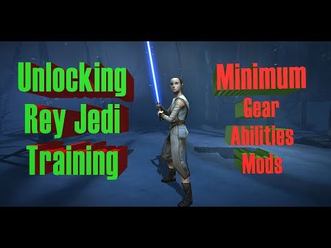 Unlocking Jedi Training Rey! - Minimum Gear/Abilities/Mods | Star Wars: Galaxy of Heroes