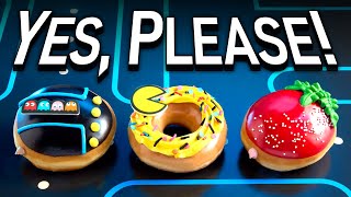 Krispy Kreme x Pac-Man Collection is AVAILABLE NOW! | Closer Look & Taste Test