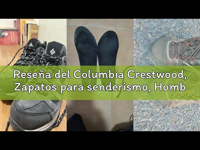 Vídeo relacionado con Columbia Crestwood, Zapatos para senderismo, Hombre, Shark Columbia Grey, 42.5 EU