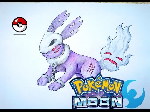 Morteon - Ghost Eevee Evolution ( Pokemon Moon )