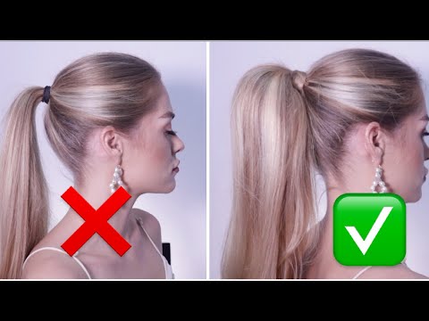 THIS IS MY FAVORITE HACK FOR VOLUME PONYTAIL!