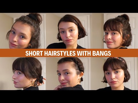 Short Hairstyles With Bangs