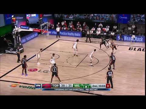 Raptors Highlights: Matt Thomas Triple - August 10, 2020