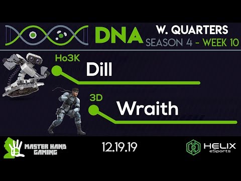 DNA S4:W10 - Ho3K | Dill (ROB) Vs. 3D | Wraith (Snake) - W Quarterfinals